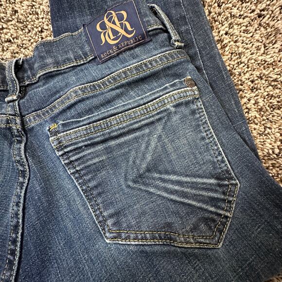 Rock & Republic Emo Style Jeans Size 6M - Picture 4 of 4